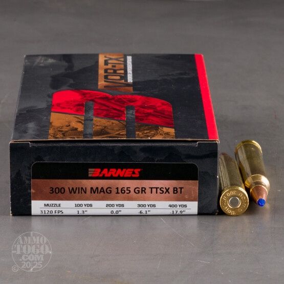 Barnes Vor-TX 300 Win 165 gr TTSX BT