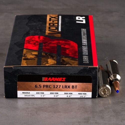 Barnes Vor-Tx LR 6.5 PRC 127gr LRX BT