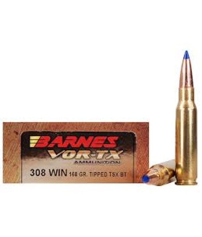 Barnes Vor-TX TTSX 308 Win 168gr TTSX BT
