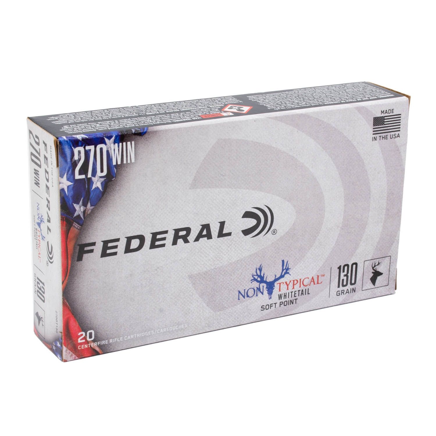 Federal Non Typical Whitetail 270 Win 130gr SP