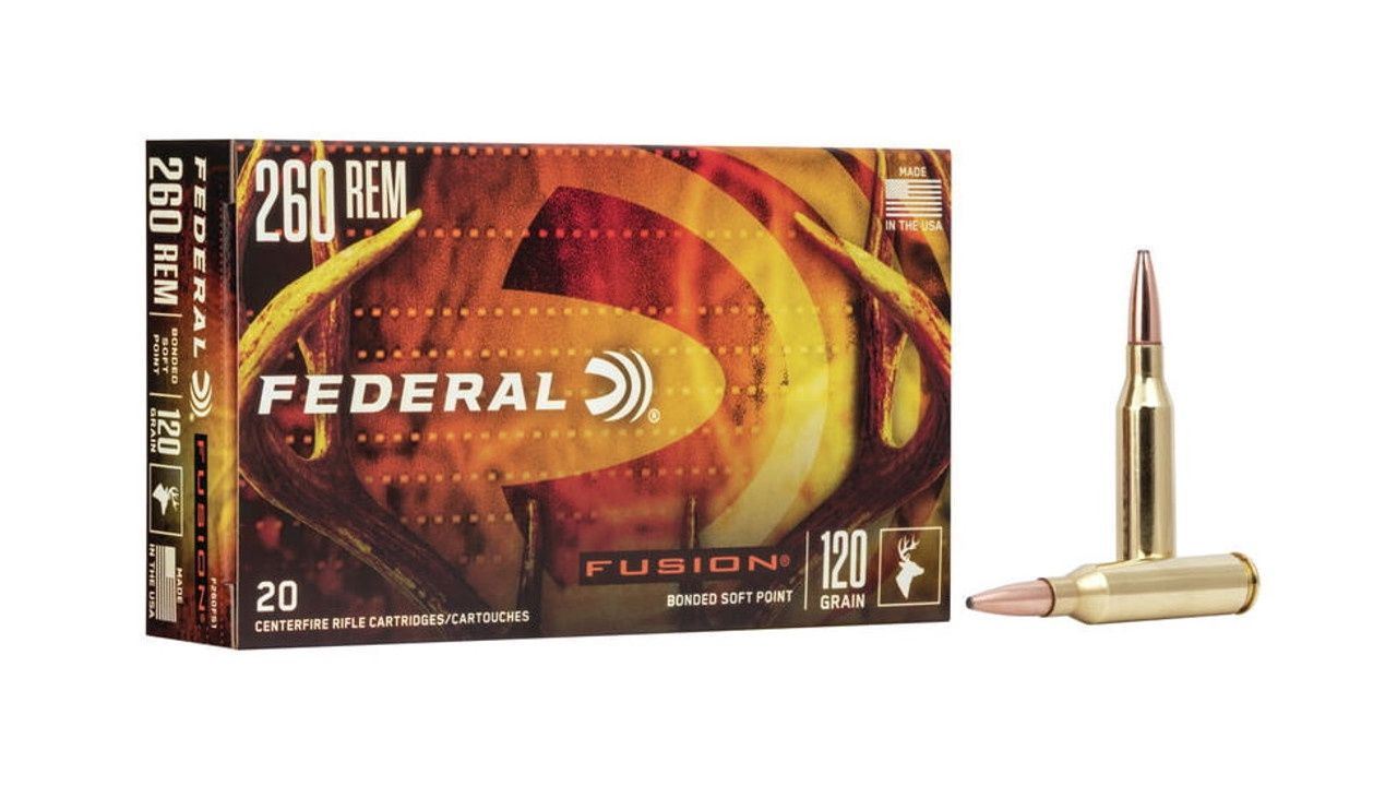Federal Fusion 260 Rem 120gr BSP