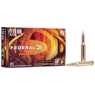 Federal Fusion 270 Win 150gr BSP