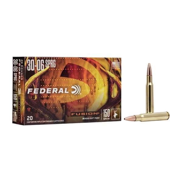 Federal Fusion 30-06 Sprg 150gr BSP