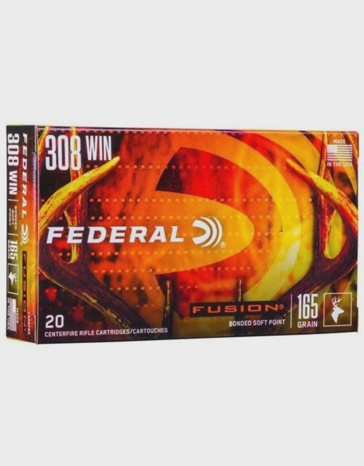 Federal Fusion 308 Win 165gr BSP