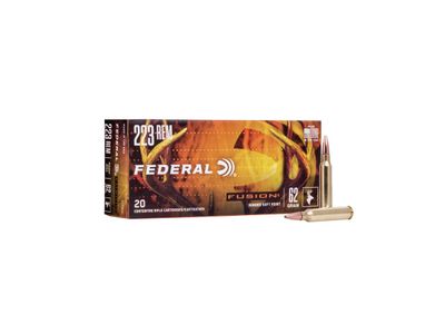 Federal Fusion 223 Rem 62gr BSP