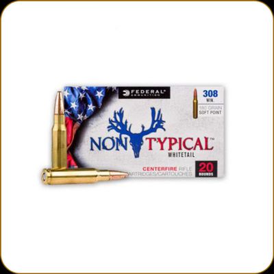 Federal Non Typical SP 308 Win 180gr SP
