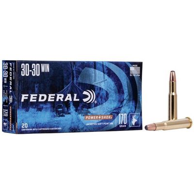 Federal Power Shok 30-30 Win 170gr SP