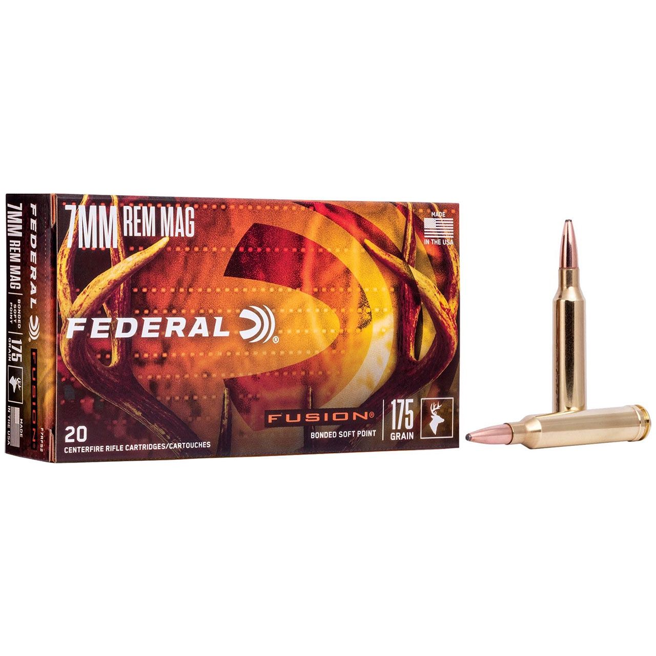 Federal Fusion 7mm Rem Mag 175gr BSP