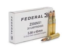 Federal Frangible 5.56 50gr Semi-Jacketed 500rds