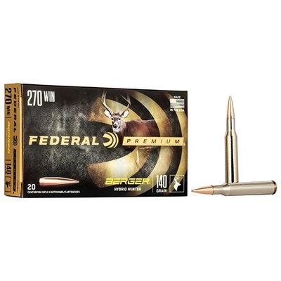 Federal Premium 270 Win 140gr TBT