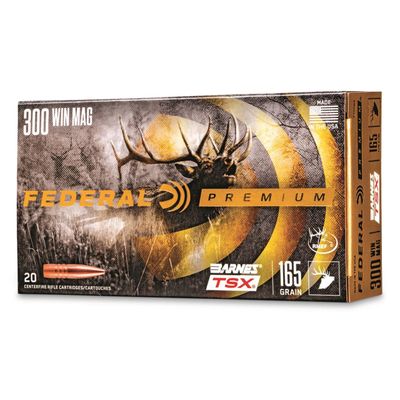 Federal Premium Barnes TSX 300 Win 165gr TSX
