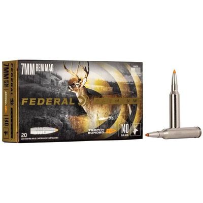 Federal Premium TBT 7mm Rem Mag 140gr