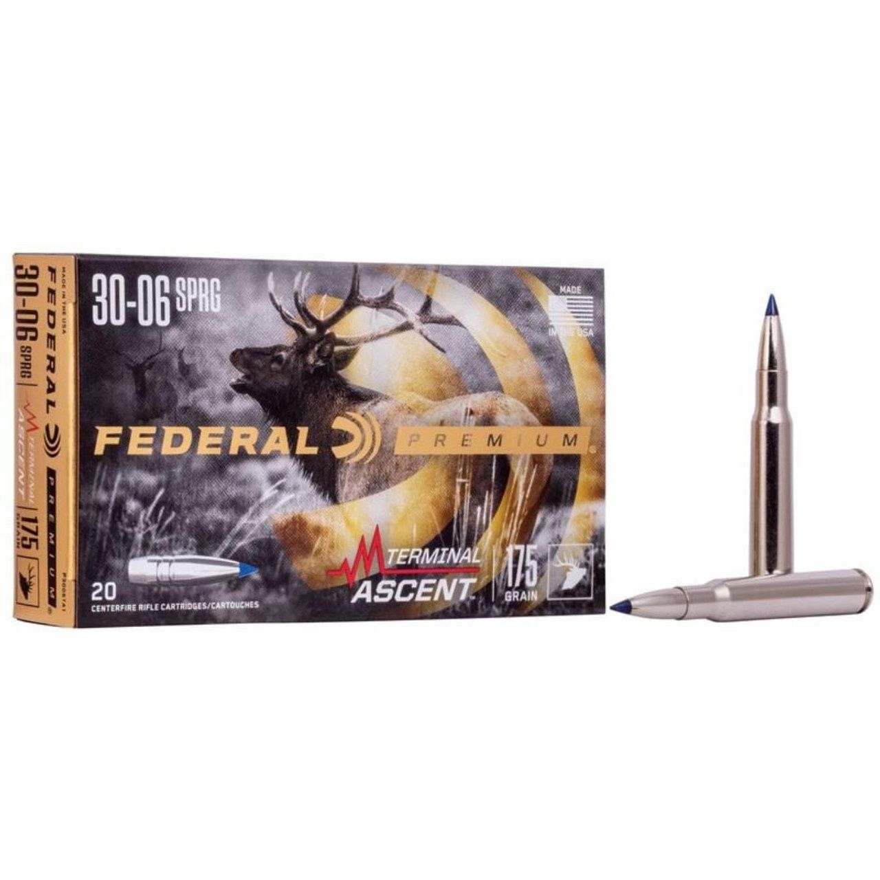 Federal Premium Terminal Ascent 30-06 Sprg 175gr