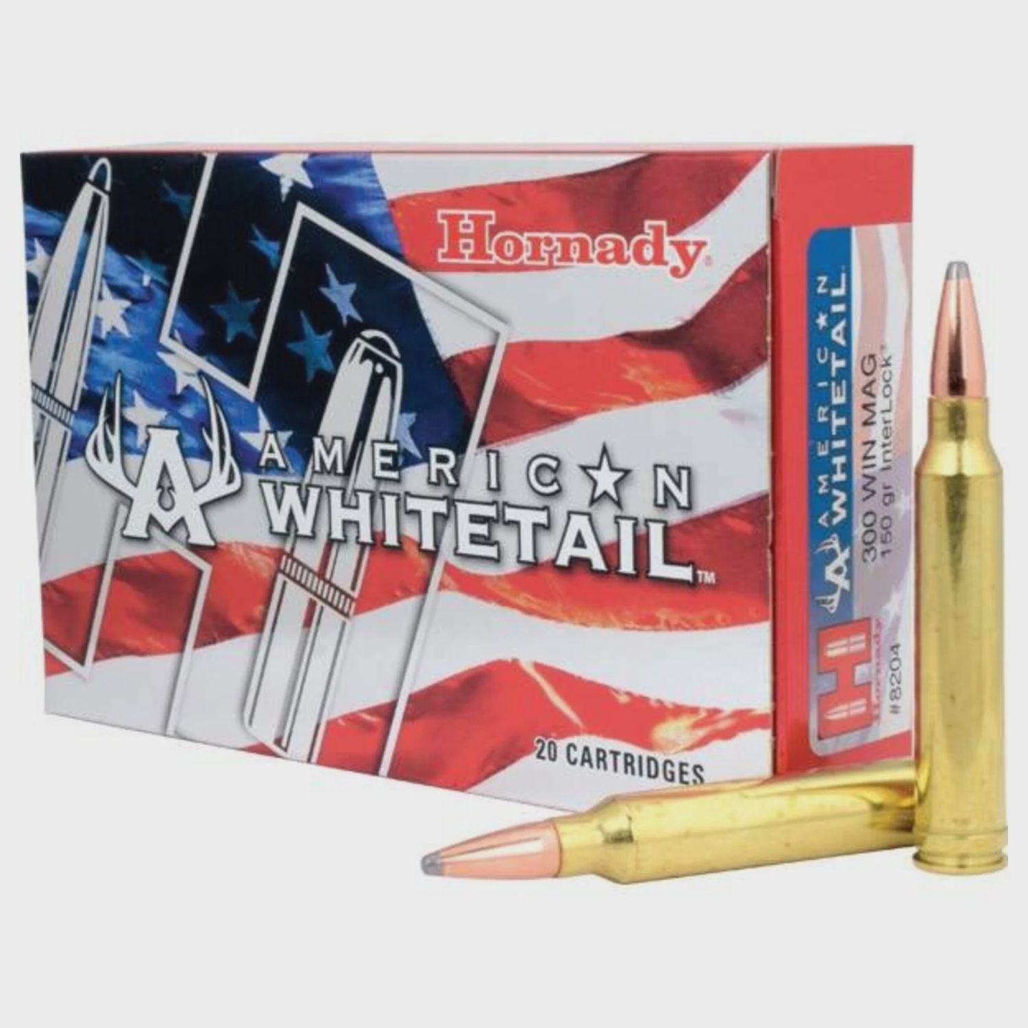 Hornady American Whitetail 300 Win 150gr Interlock