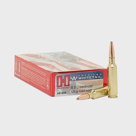 Hornady American Whitetail Interlock 6.5 Creedmoor 129gr