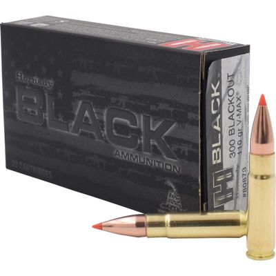 Hornady Custom V-Max 300 Blackout 110gr V-Max