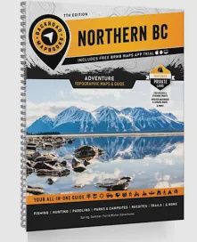 Backroad Map Spiral Northern BC 5th
