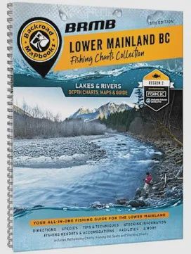 Backroad Map Lower Mainland BC Fishing Chart Collection