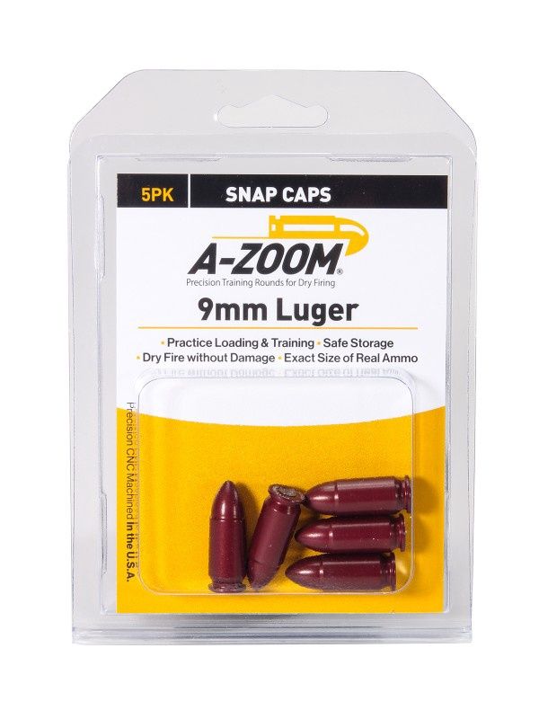 A-Zoom 9mm Snap Caps