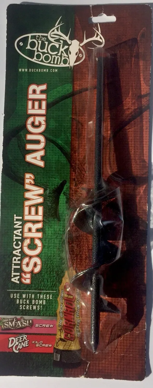 Buck Bomb Attractant Screw Auger