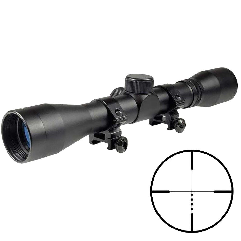 TruGlo Buckline 3-9x32mm w/Rings