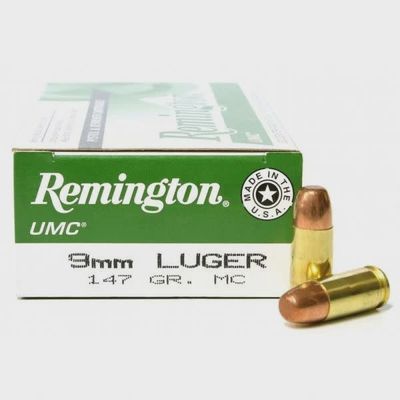 Remington UMC FMJ 9mm 147gr FMJ