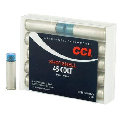 CCI Shotshell 45 Colt 1/3 oz #9 shot