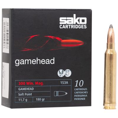 Sako Gamehead 300 Win 180gr SP 10 Rnds