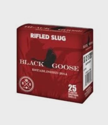 Black Goose Rifled Slug 12ga 2 3/4" 25rds