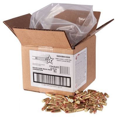CCI Independence 9mm 115gr FMJ 1000rds