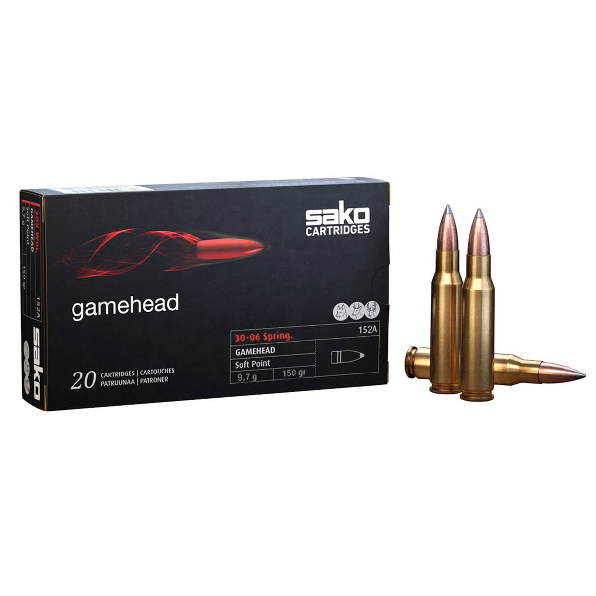 Sako Gamehead 30-06 Sprg 150gr SPBT