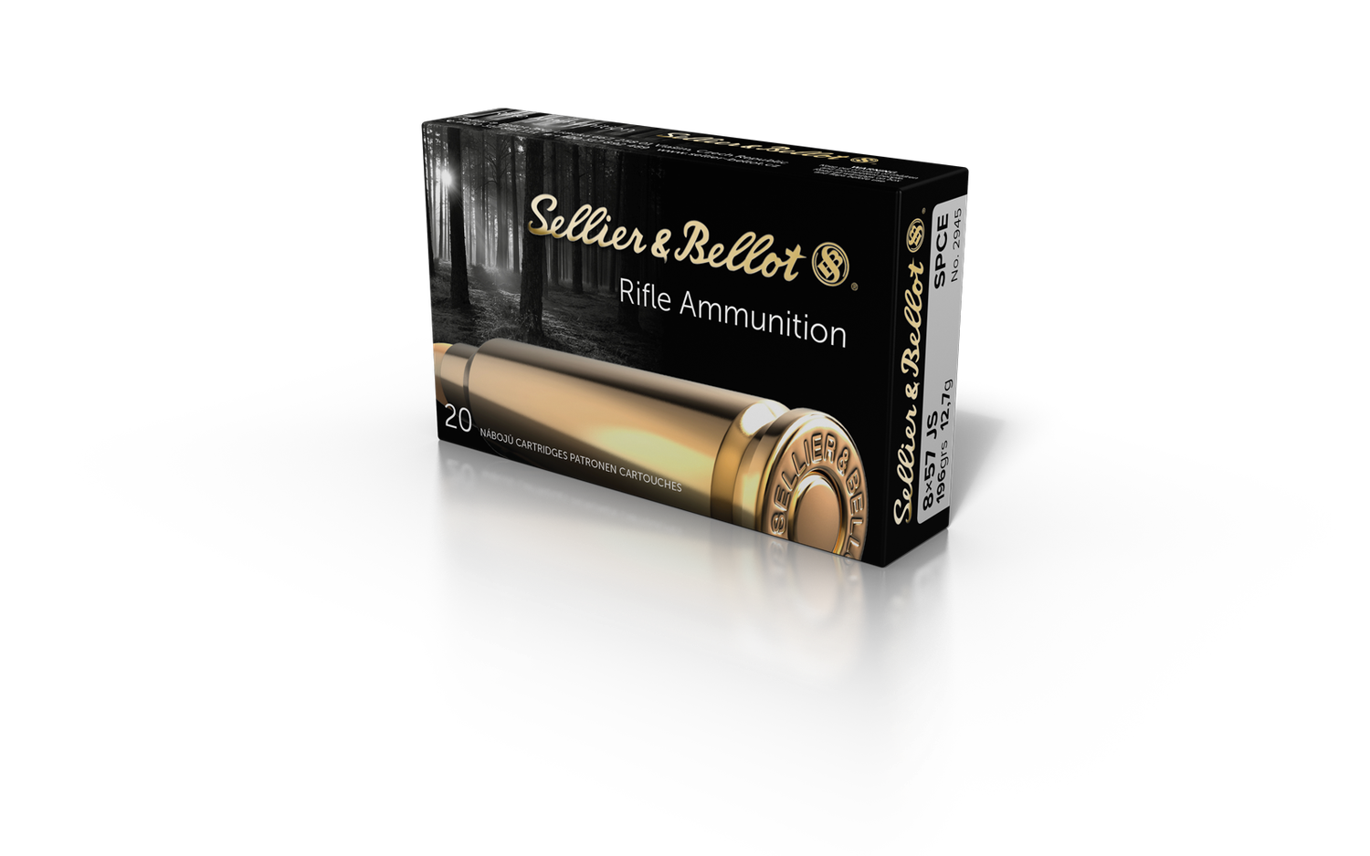 S&amp;B 8x57 JS 196gr SPCE