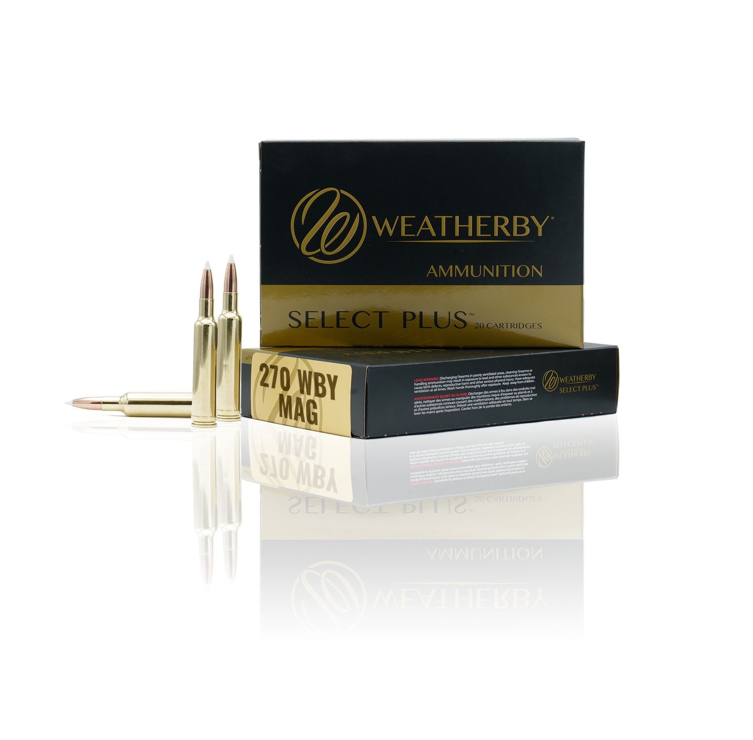 Weatherby Select Plus 270 Wby Mag 140gr Accubond