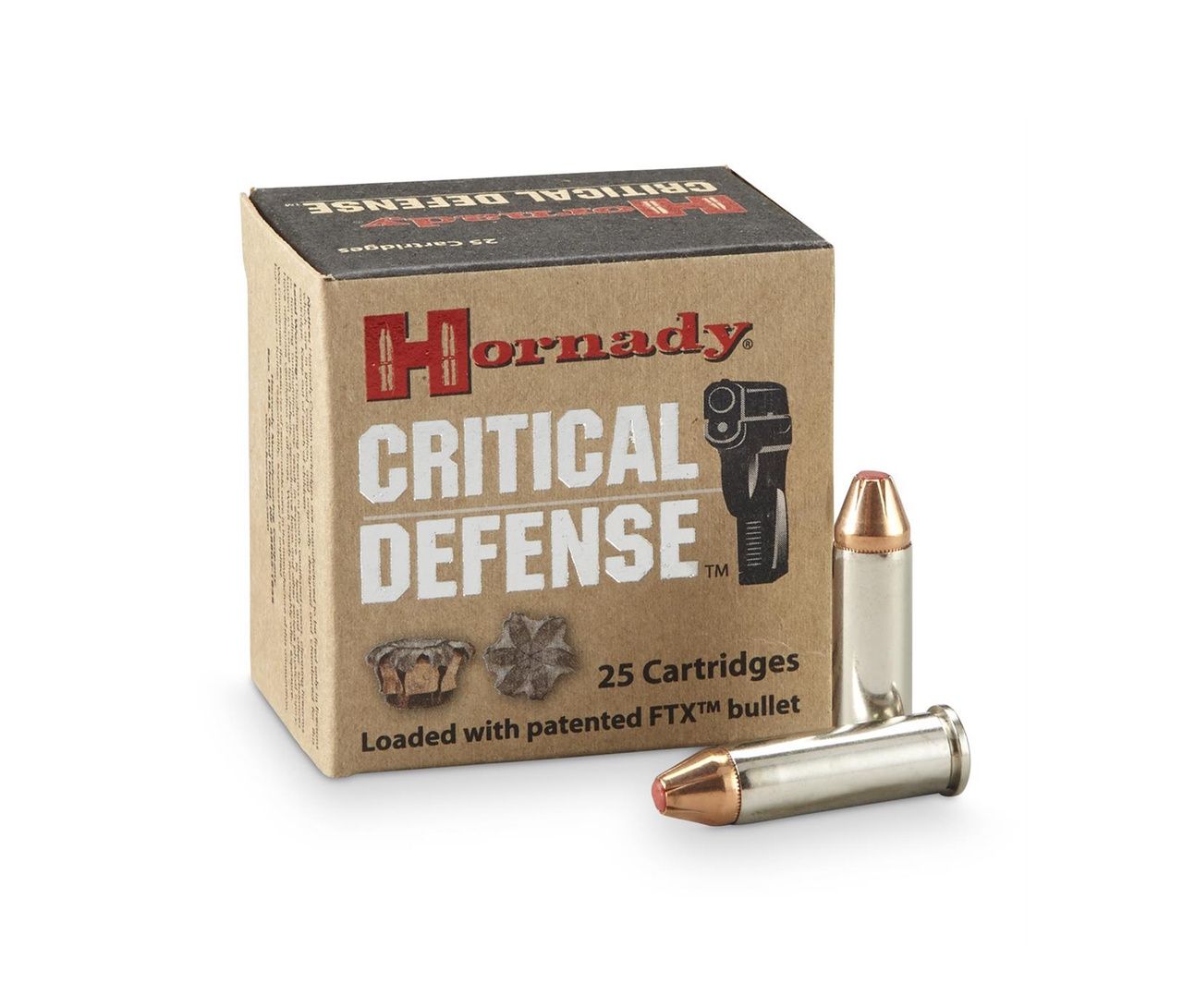 Hornady Critical Defense 38 Special 110gr FTX