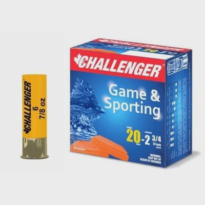 Challenger 20ga 2.75" #4 7/8oz