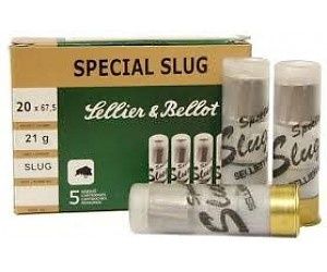 S&amp;B 20ga 2 3/4 Slug 5pk