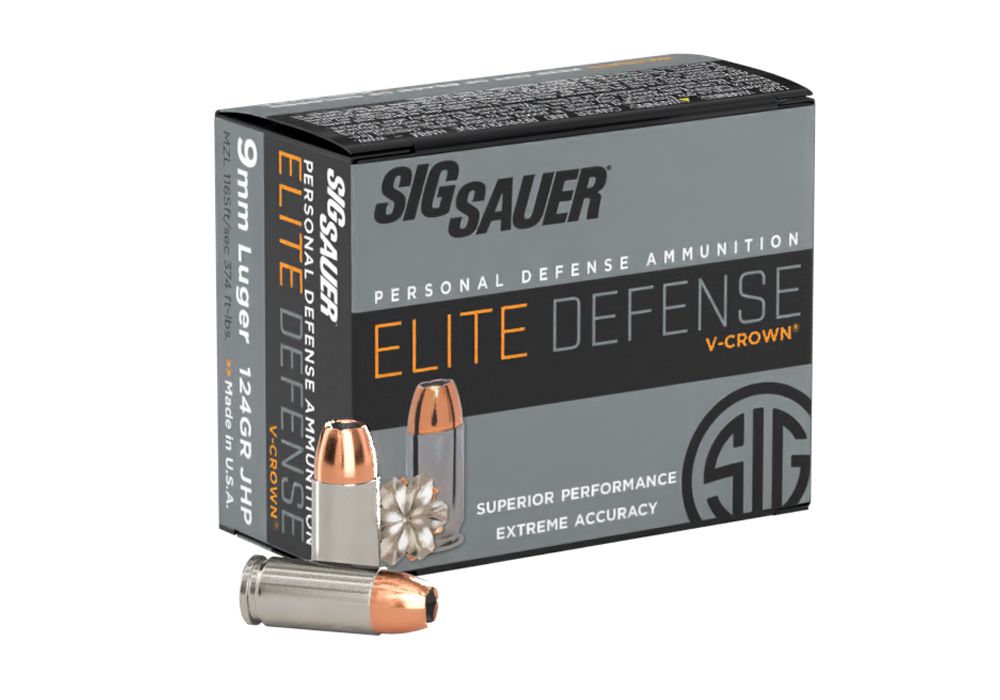 Sig Sauer Elite Defense 9mm 124gr JHP