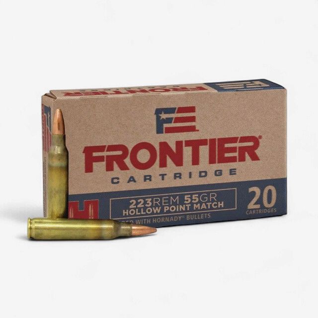 Hornady Frontier HP Match 223 Rem 55gr 20rds