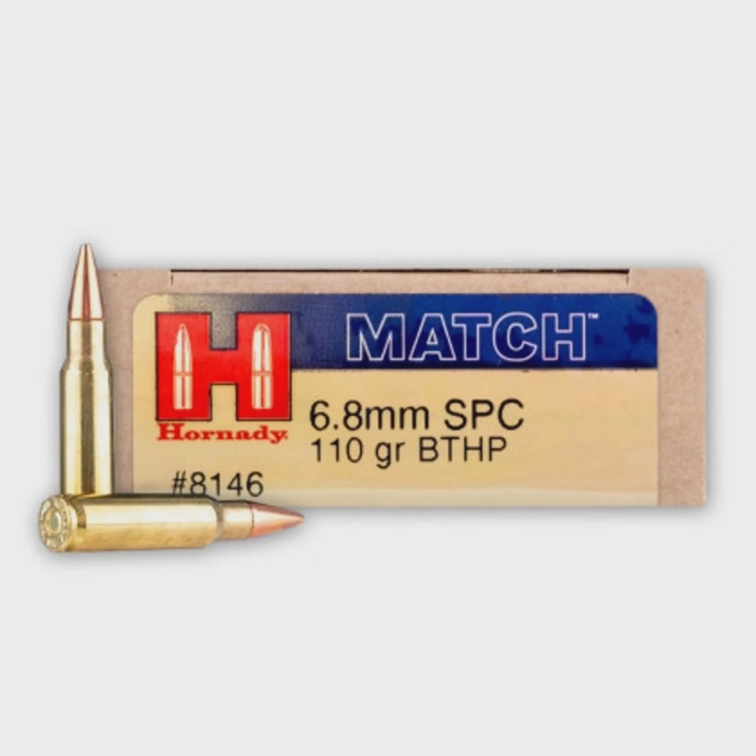 Hornady Match BTHP 6.8 SPC 110gr