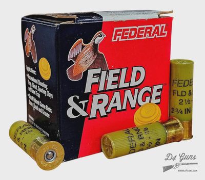 Federal 20ga 2.75" #8 Field and Range