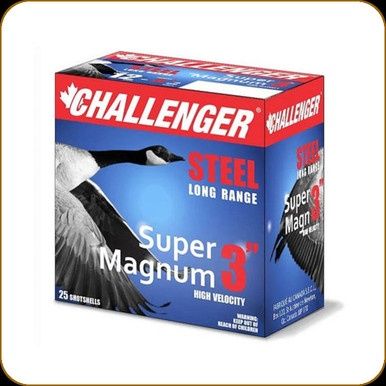Challenger 12ga Super Magnum 3" BB Steel