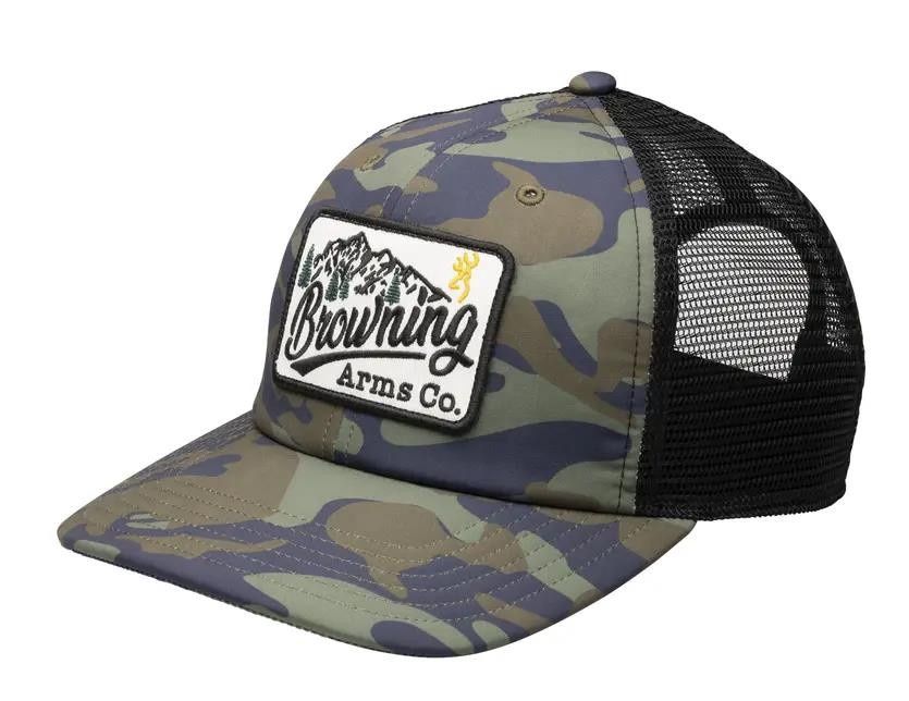 Browning Kingston Woodland Camo Cap