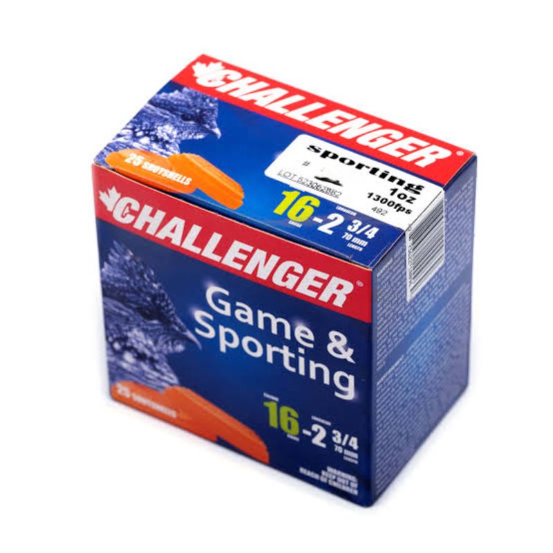 Challenger 16ga #7.5 Sporting 1oz 25pk