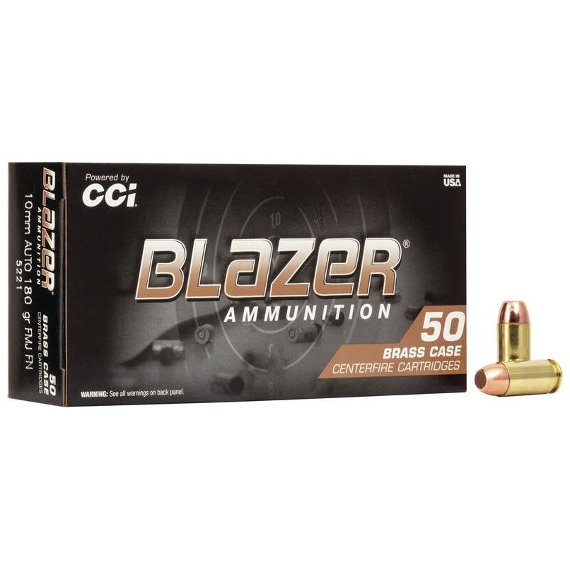 CCI Blazer 10mm 180gr FMJ