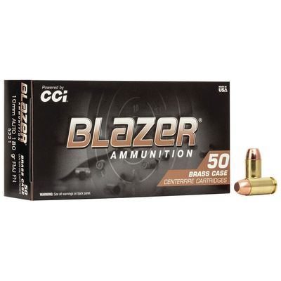 CCI Blazer 10mm 180gr FMJ