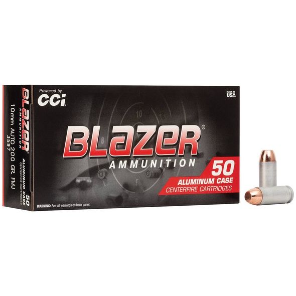 CCI Blazer Aluminum 9mm 115gr FMJ