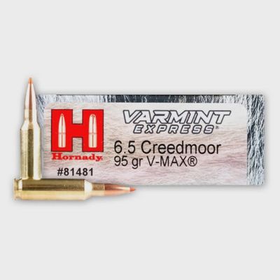 Hornady Varmint Express V-Max 6.5 Creedmoor 95gr V-Max