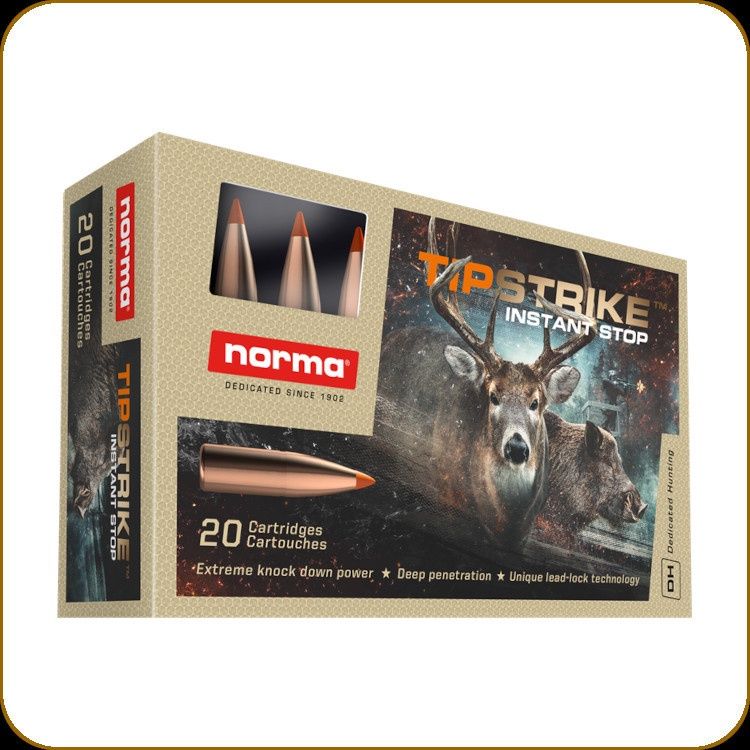 Norma Tipstrike 6.5x55 SE 140gr