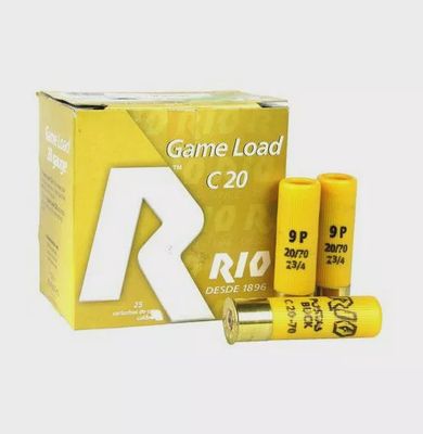 Rio 20ga 2 3/4 Slugs 25pk