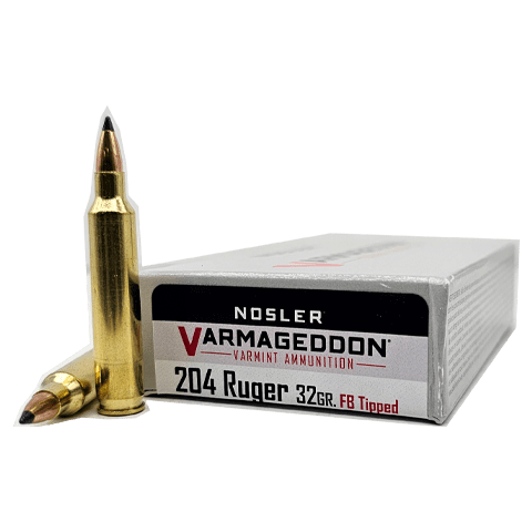 Nosler Varmageddon 204 Ruger 32gr FB Tipped